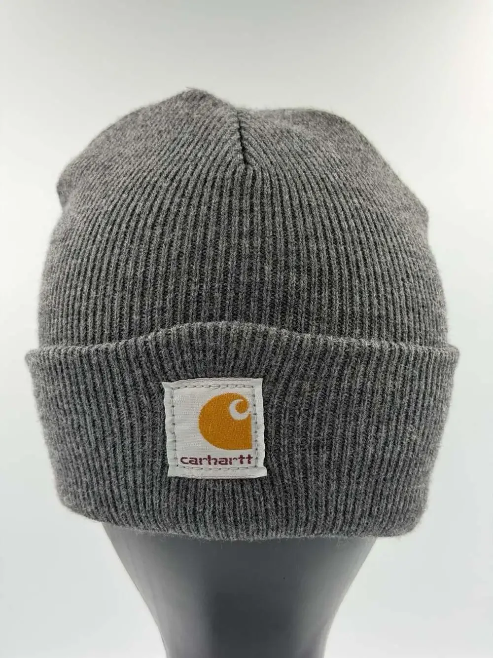Carhartt Toddler Acrylic Watch Beanie Hat - Heather Gray